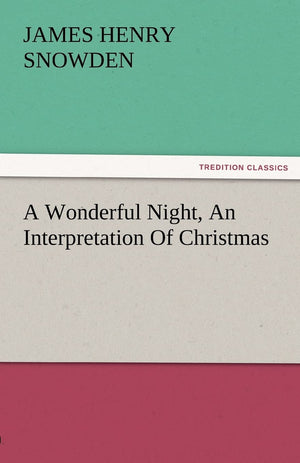 A Wonderful Night, an Interpretation of Christmas,Used