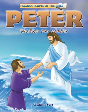 Peter Walks on WaterBible Stories for Children  Bible Story Books  Bible Stories  (Famous People of the Bible  Board Book,Used