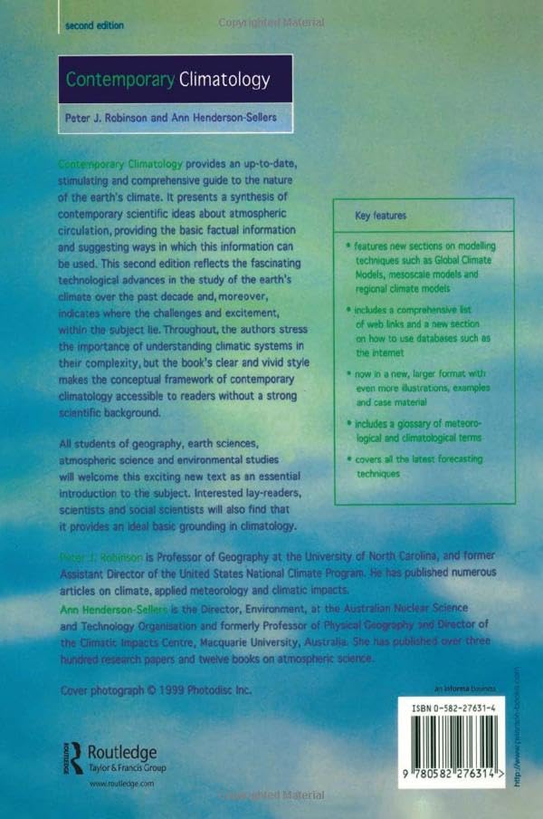 Contemporary Climatology,New