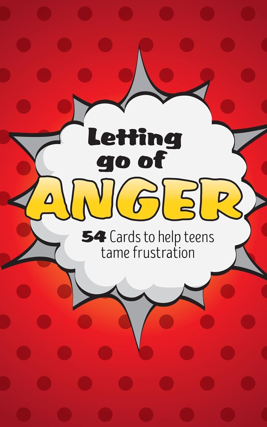 Letting Go of Anger Card Deck: 54 Cards to Help Teens Tame Frustration,Used