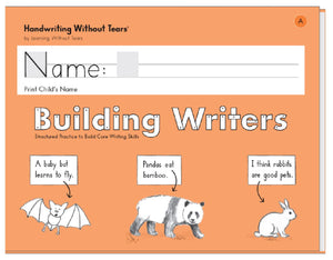 Learning Without Tears Building Writers Student Edition, Age 5, Kindergarten, Handwriting Without Tears, Narrative, Information,