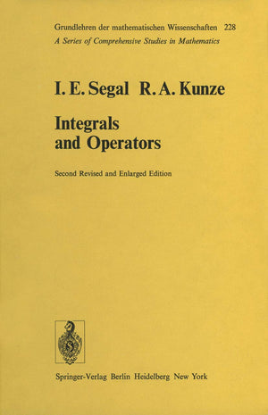 Integrals And Operators (Grundlehren Der Mathematischen Wissenschaften, 228),Used