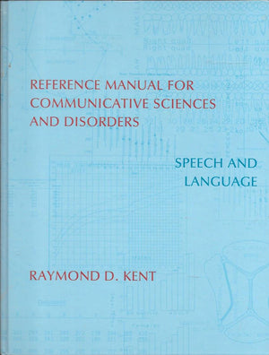 Reference Manual for Communicative Sciences and Disorders: Speech and Language,Used