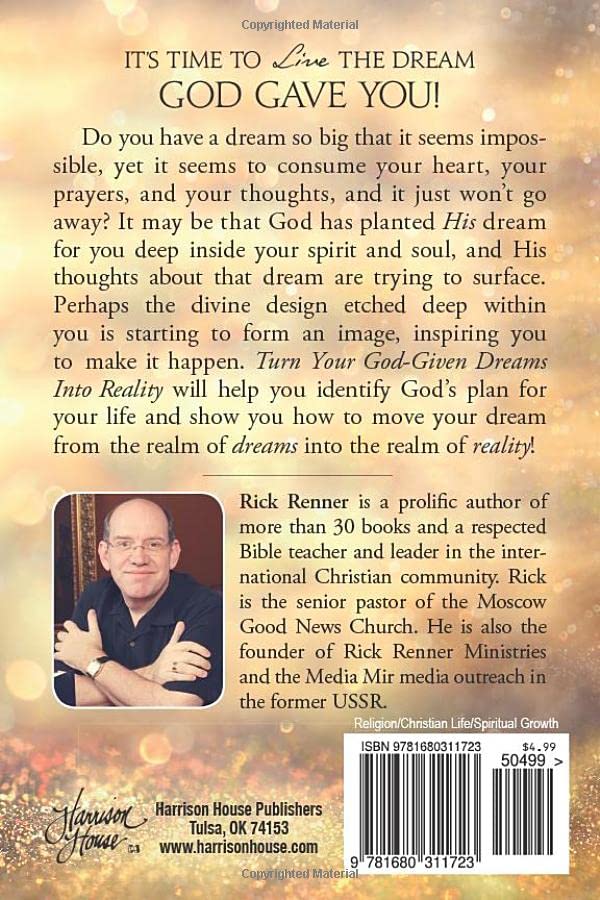 Turn Your GodGiven Dreams Into Reality,Used