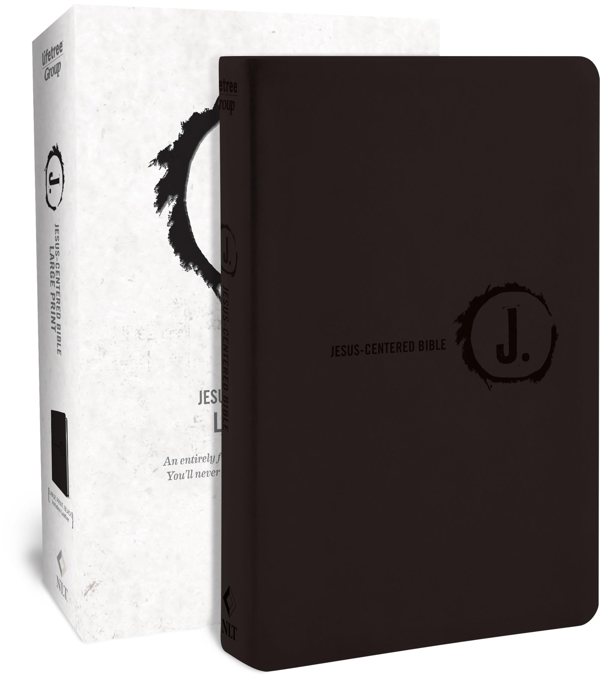 JesusCentered Bible Large Print NLT, Black