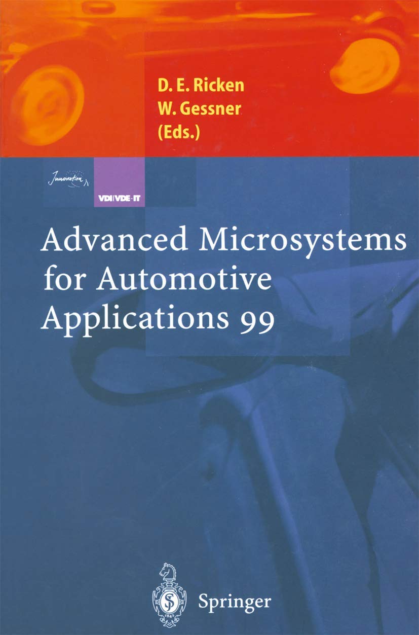 Advanced Microsystems for Automotive Applications 99 (VDIBuch),Used