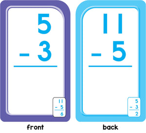 School Zone  Subtraction 012 Flash Cards  Ages 6 And Up, 1St Grade, 2Nd Grade, Numbers 012, Math, Problem Solving, Subtracti,Used