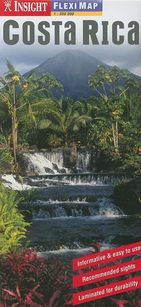 Costa Rica Insight Fleximap (Fleximaps),Used