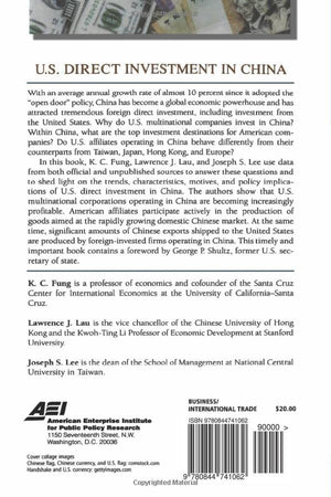 U.S. Direct Investment in China,Used