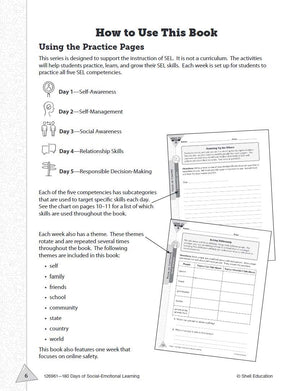180 Days: SocialEmotional Learning for 5th Grade Practice Workbook for Classroom and Home, Cool and Fun Practice Created by Tea,Used