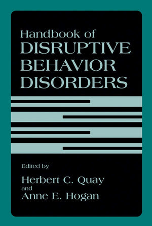Handbook of Disruptive Behavior Disorders,Used