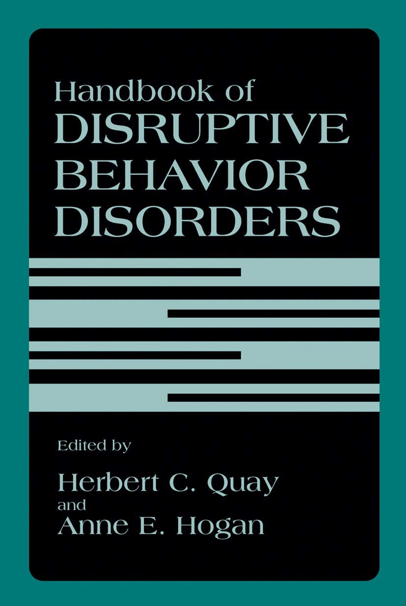 Handbook of Disruptive Behavior Disorders,Used