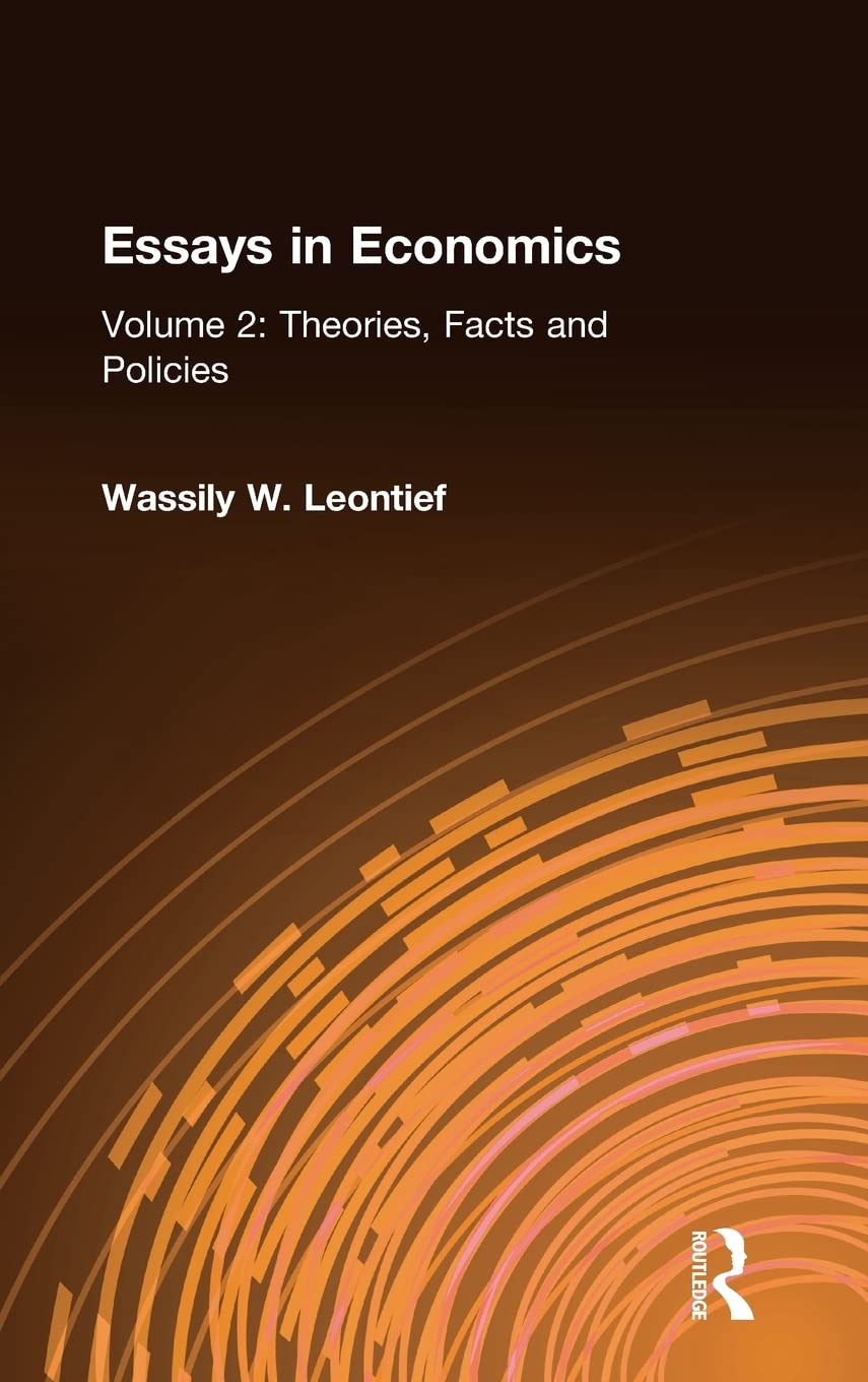 Essays in Economics: v. 2: Theories, Facts and Policies,Used