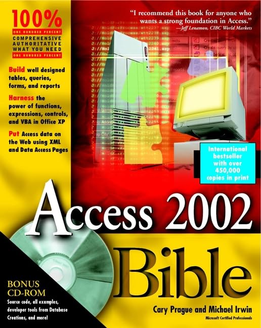 Access 2002 Bible,Used