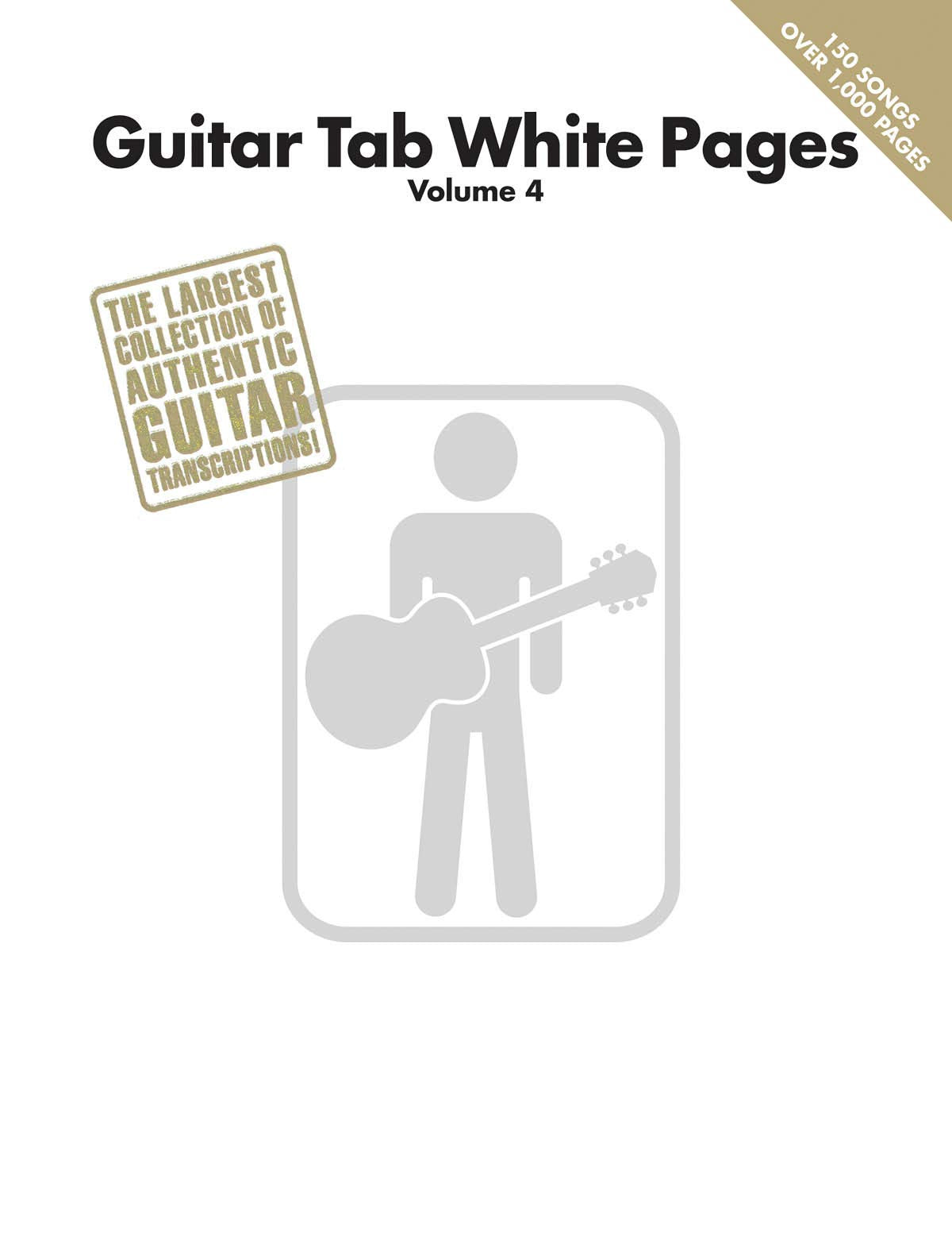 Guitar Tab White Pages  Volume 4,Used