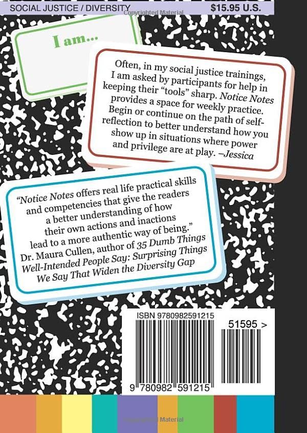 Notice Notes: A Reflection Journal,Used