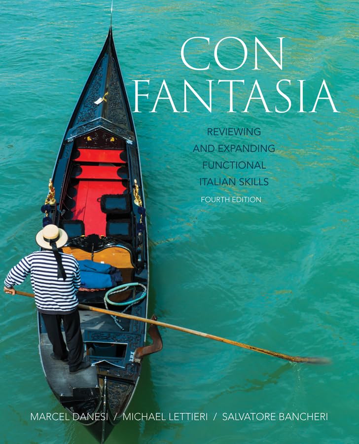 Con Fantasia: Reviewing and Expanding Functional Italian Skills,Used