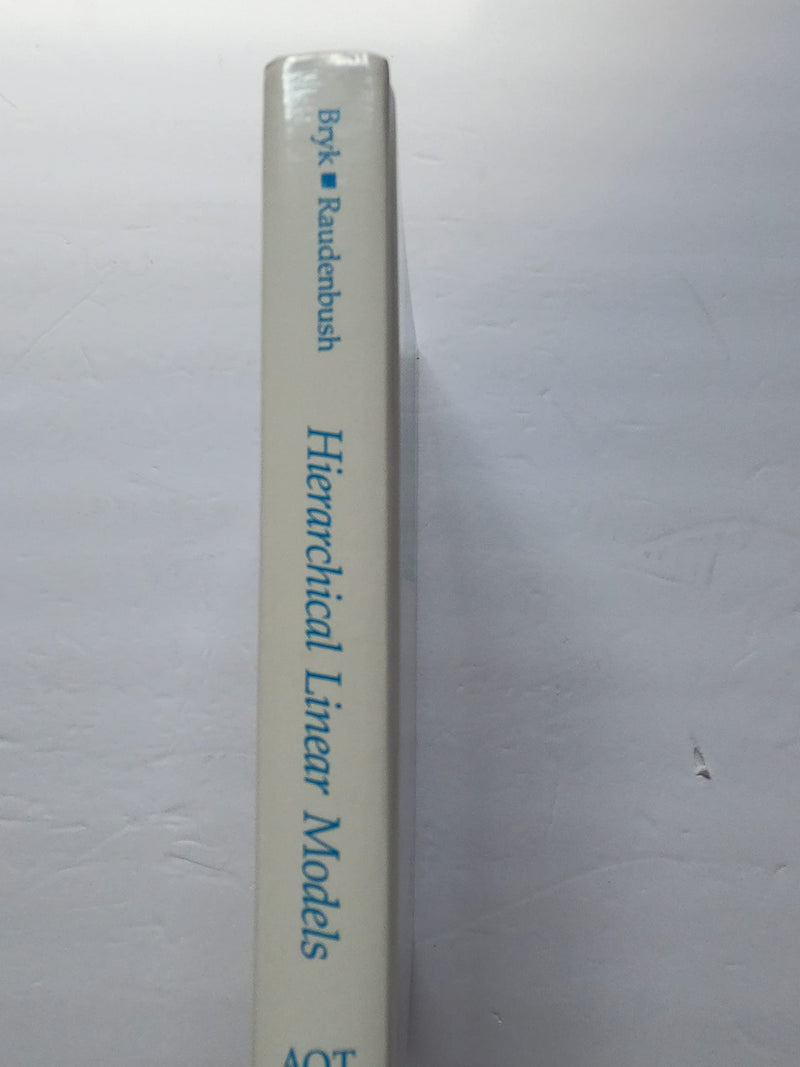 Hierarchical Linear Models: Applications And Data Analysis Methods (Advanced Quantitative Techniques In The Social Sciences),Used