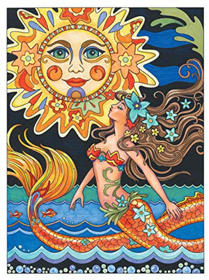 Creative Haven Magnificent Mermaids Coloring Book (Adult Coloring Books: Fantasy)