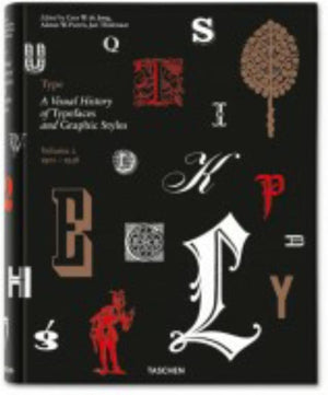 Type: A Visual History of Typefaces and Graphic Styles 19011938,Used