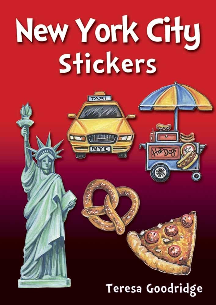 New York City Stickers (Dover Stickers),Used