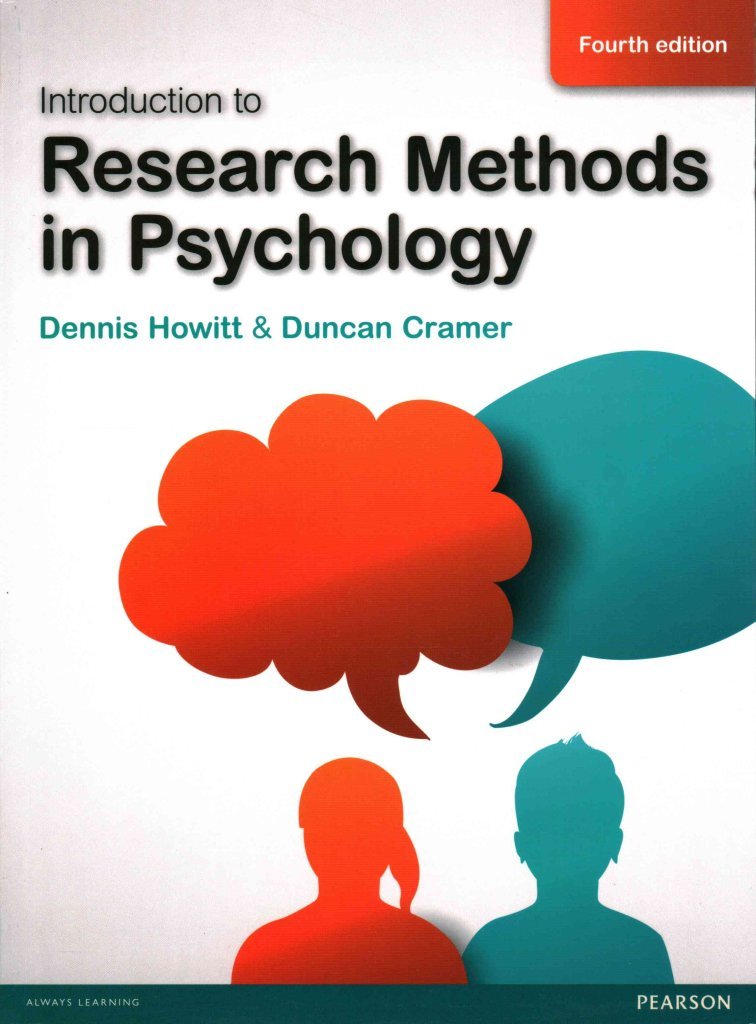 Introduction To Research Methods In Psychology,New