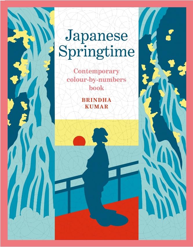 Japanese Springtime: A Contemporary ColorByNumbers Book
