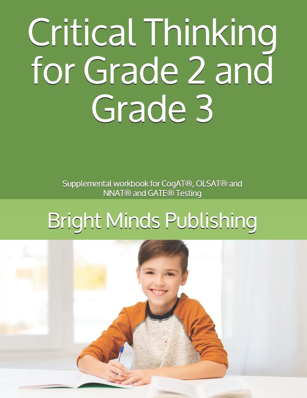 Critical Thinking for Grade 2 and Grade 3: Supplemental workbook for CogAT, OLSAT and NNAT and GATE Testing,Used