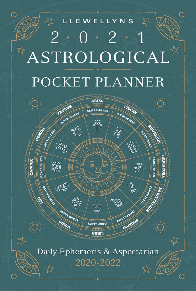 Llewellyn's 2021 Astrological Pocket Planner: Daily Ephemeris & Aspectarian 20202022,Used