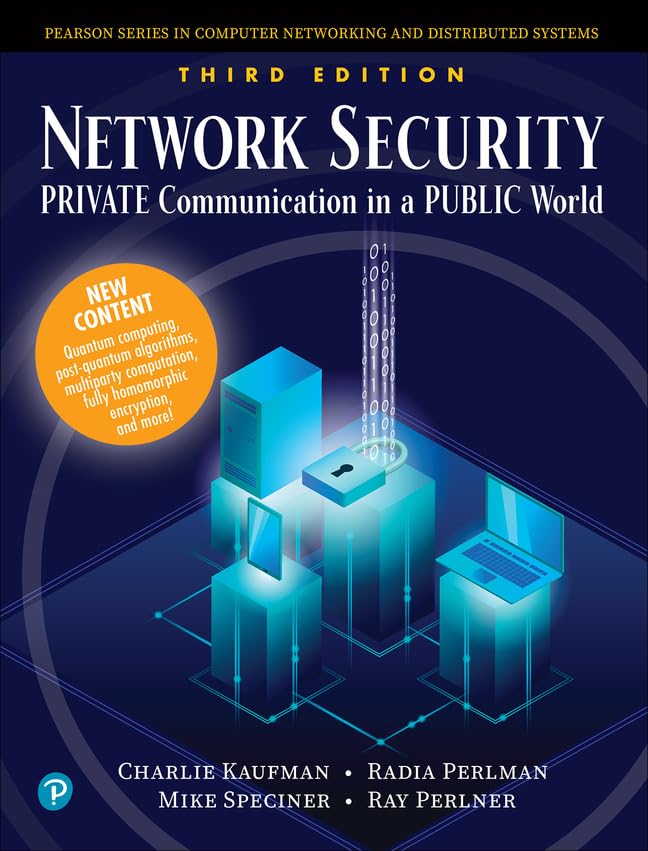 Network Security: Private Communication in a Public World (Prentice Hall Series in Computer Networking and Distributed Systems),Used