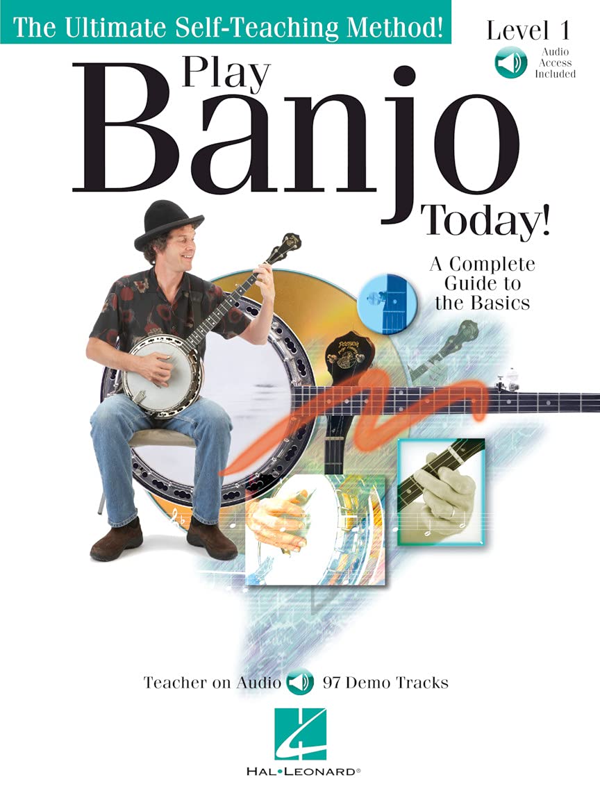 Play Banjo Today! Beginner's Pack: Level 1 Book/CD/DVD Pack,Used