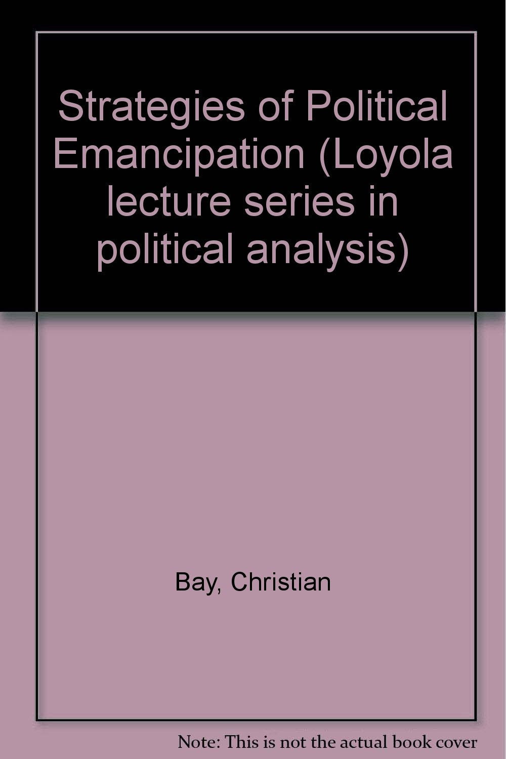 Strategies of Political Emancipation,Used