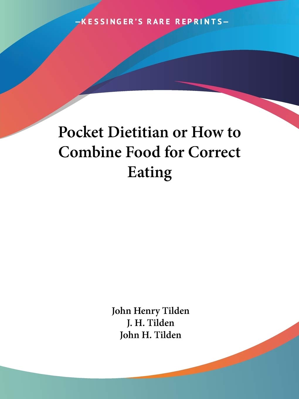 Pocket Dietitian or How to Combine Food for Correct Eating,Used