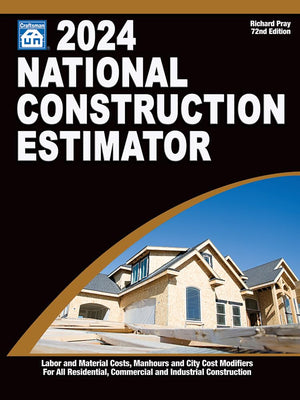 2024 National Construction Estimator,Used