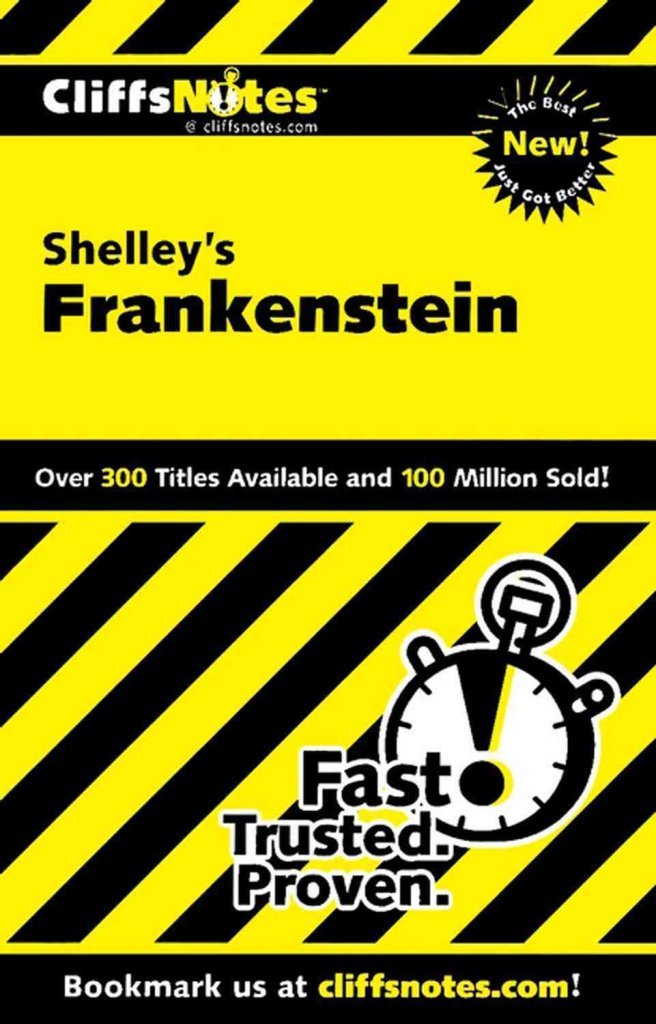 CliffsNotes on Shelley's Frankenstein (Cliffsnotes Literature Guides),New