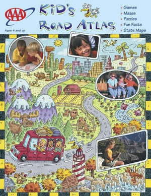 AAA Kids Road Atlas: Activities That Educate and Entertain While You Travel!,Used