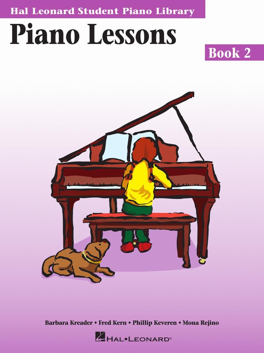 Piano Lessons Book 2  Hal Leonard Student Piano Library  Beginner Piano Method with StepbyStep Lessons, Theory, and Exercises,New