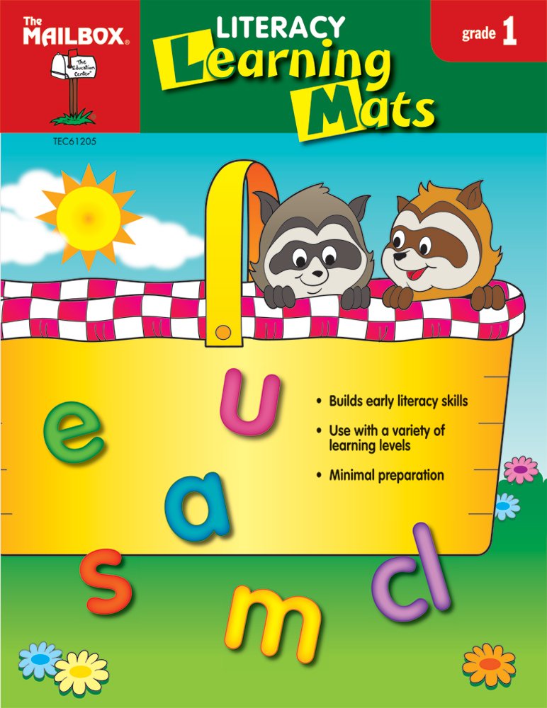 Literacy Learning Mats (Gr. 1) by The Mailbox Books Staff (20090701),Used