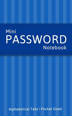 Mini Password Notebook: Password Log Book And Internet Password Organizer,Used