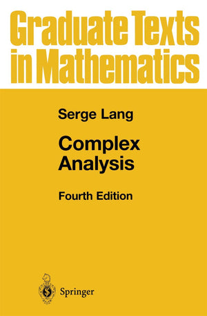 Complex Analysis (Graduate Texts in Mathematics, 103),Used