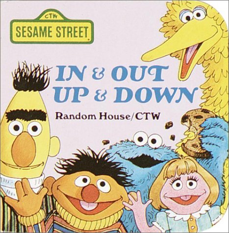 In & Out, Up & Down (A Chunky Book) (Sesame Street),Used