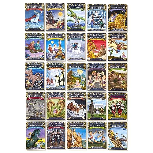Magic Tree House Merlin Missions Books 125 Boxed Set,New