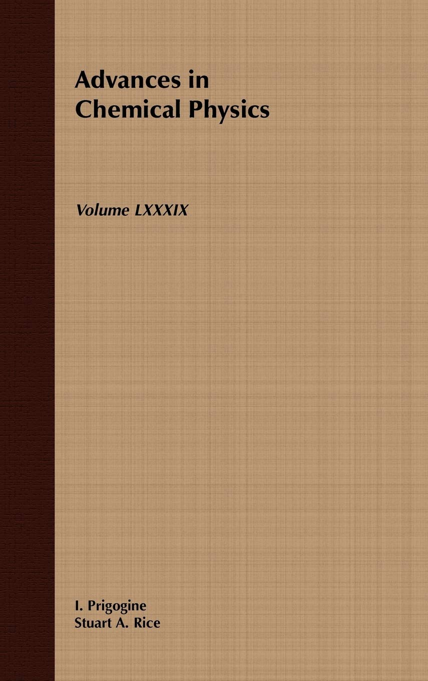 Advances in Chemical Physics, Vol. 89,Used