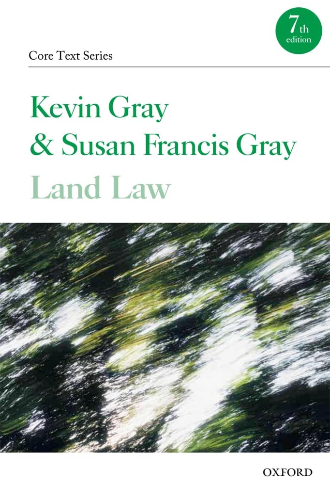 Land Law (Core Text),Used