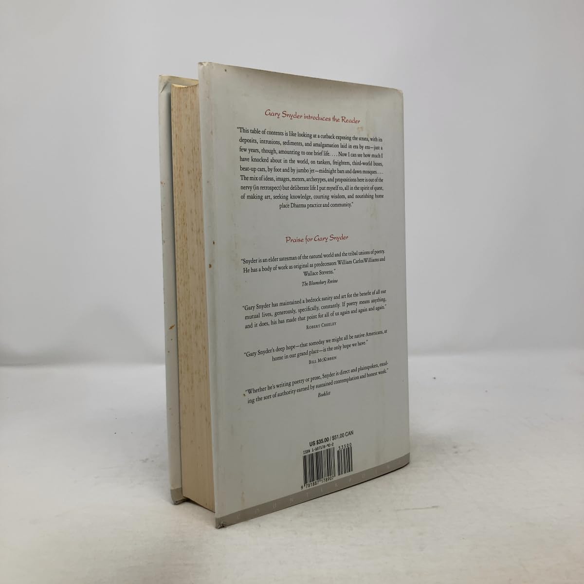 The Gary Snyder Reader: Prose, Poetry And Translations 19521998