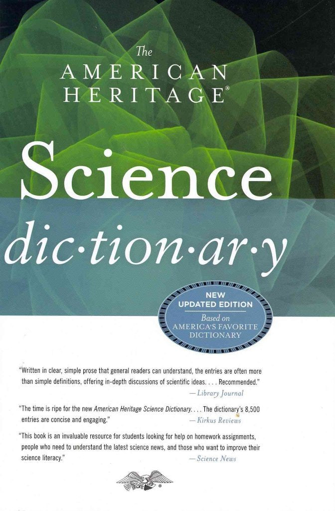 The American Heritage Science Dictionary,Used