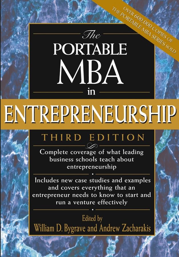 The Portable MBA in Entrepreneurship,New