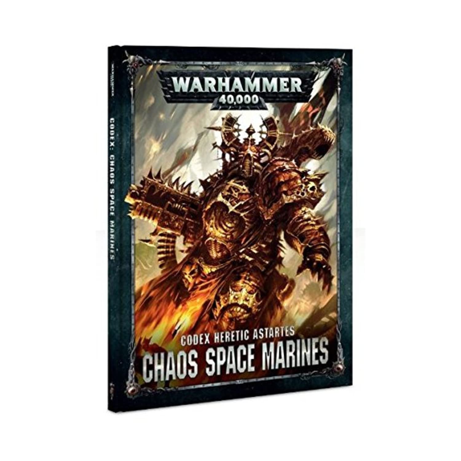Games Workshop Warhammer 40k Chaos Space Marines Codex Heretic Astartes,Used