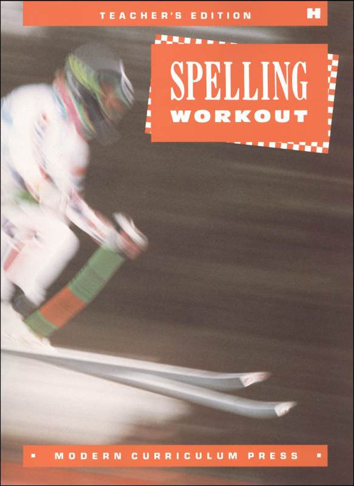 SPELLING WORKOUT, LEVEL H, TEACHER GUIDE, 1994 COPYRIGHT,Used