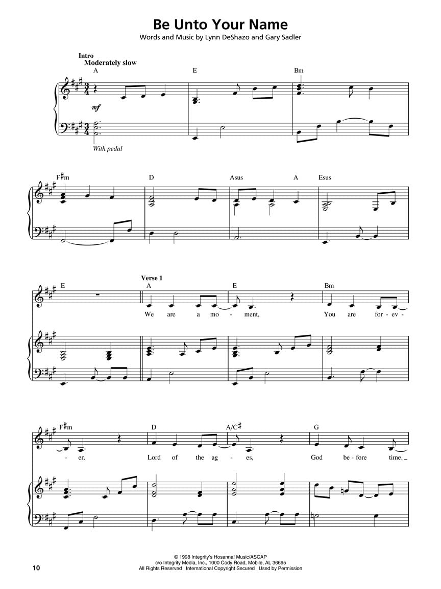 Holy Is the Lord  Keyboard Edition: Worship Band PlayAlong Volume 1,Used